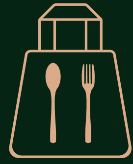 Takeaway food illustration