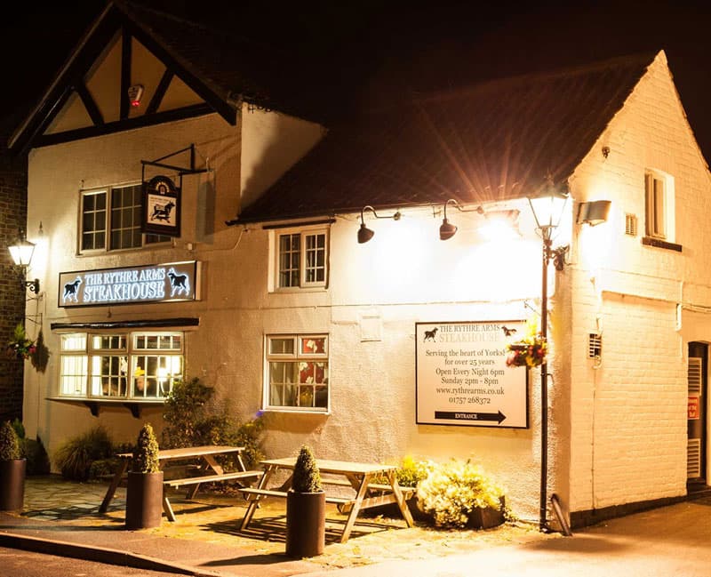 Rythre Arms Steakhouse near Tadcaster